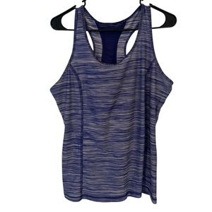 Danskin Purple Patterned Tank Top
